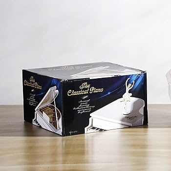 Amazon.co.jp: ピアノオルゴール、回転バレリーナオルゴール